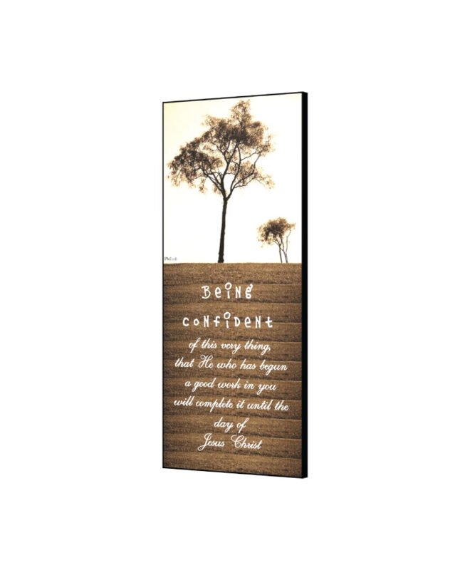 Being Confident - Inspirational Wall Decor Item
