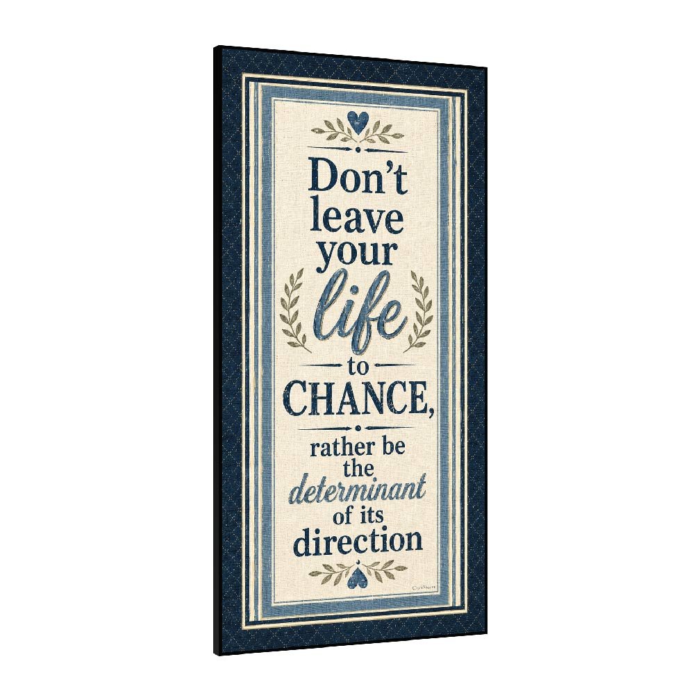 [ Chance ]- Inspirational Wall Décor Item