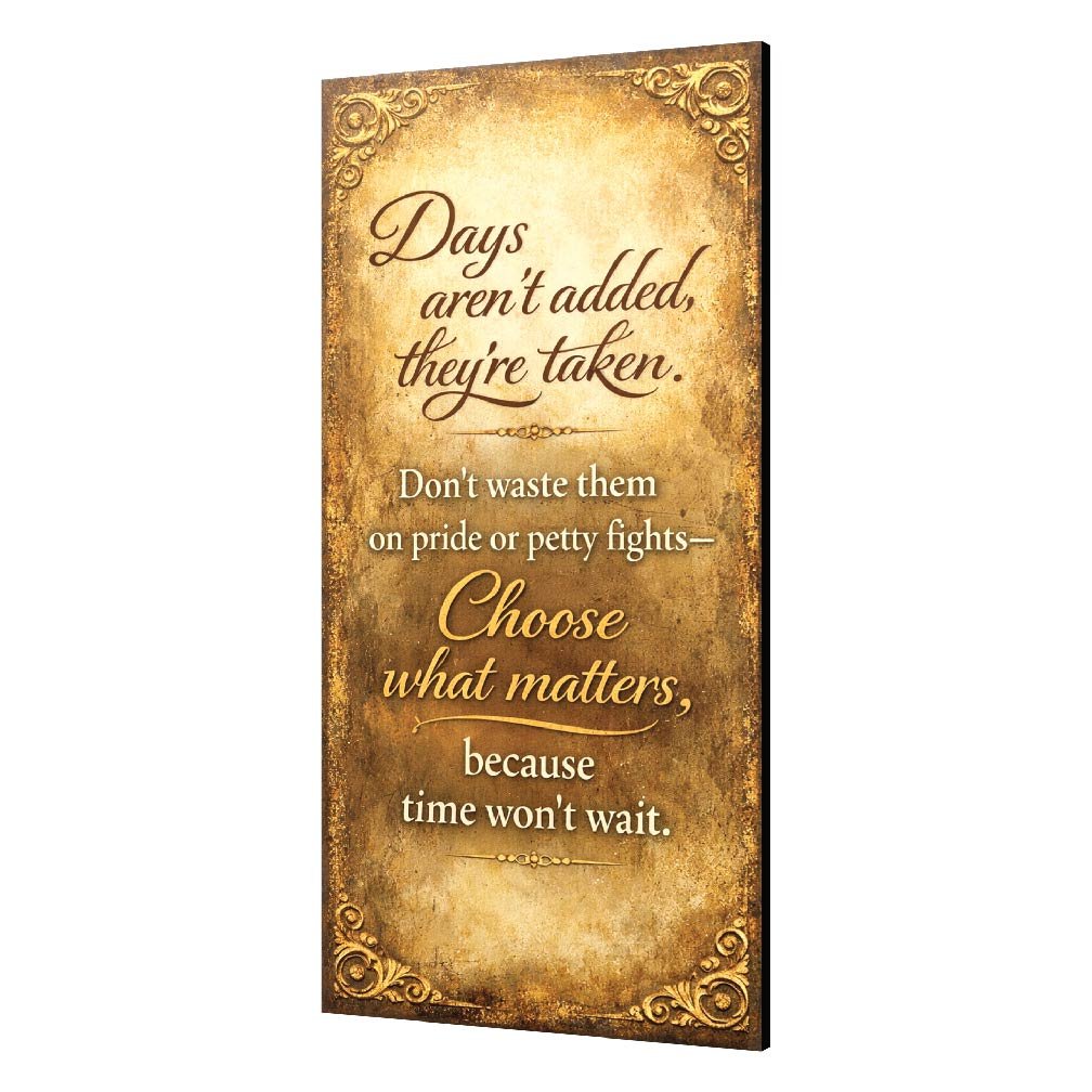 [Days]- Inspirational Wall Décor Item