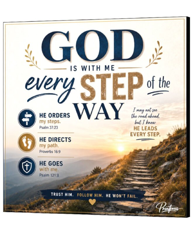 [ Each Step]- Inspirational Wall Décor Item