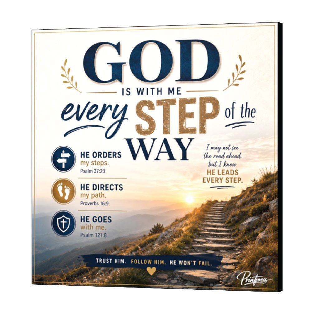 [ Each Step]- Inspirational Wall Décor Item
