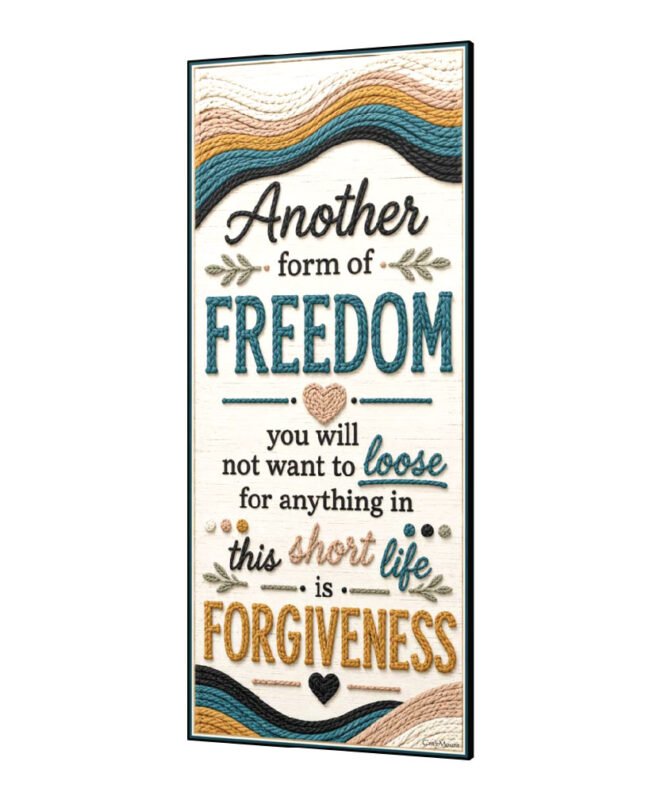 [ Forgiviness ]- Inspirational Wall Décor Item