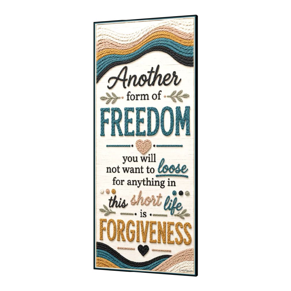 [ Forgiviness ]- Inspirational Wall Décor Item