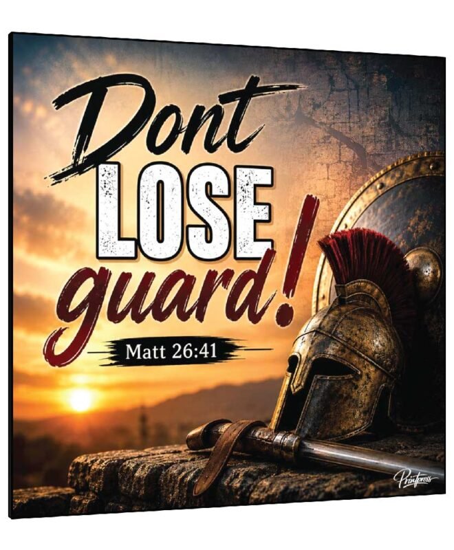[ Guard ]- Inspirational Wall Décor Item