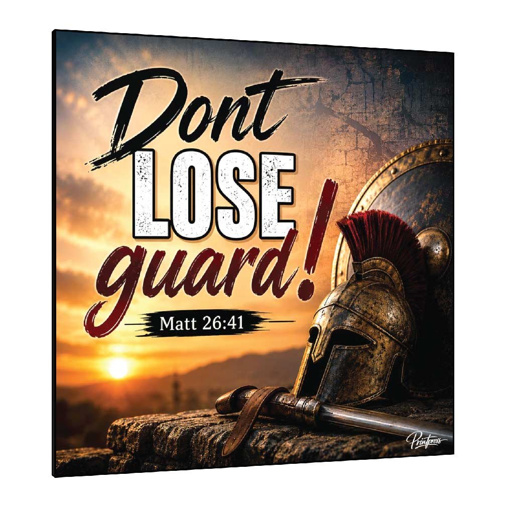 [ Guard ]- Inspirational Wall Décor Item
