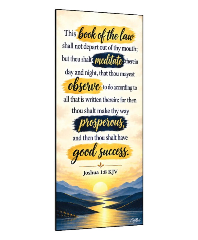 [ Joshual ]- Inspirational Wall Décor Item