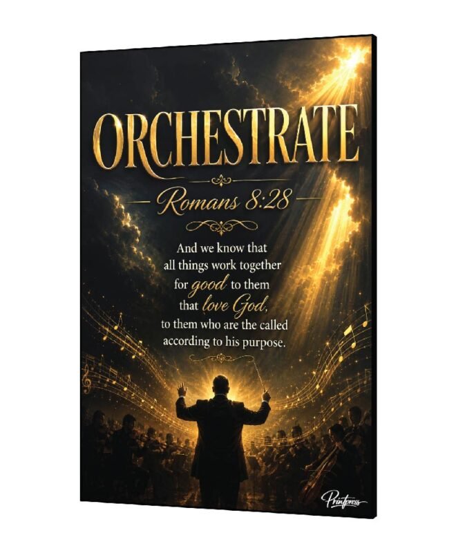 [Orchestrate]- Inspirational Wall Décor Item