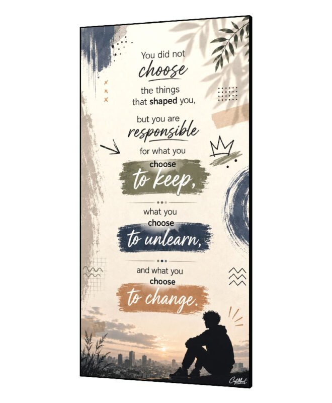 [Responsibility ]- Inspirational Wall Décor Item
