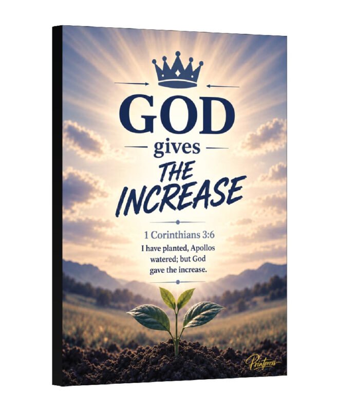 [The Increase]- Inspirational Wall Décor Item