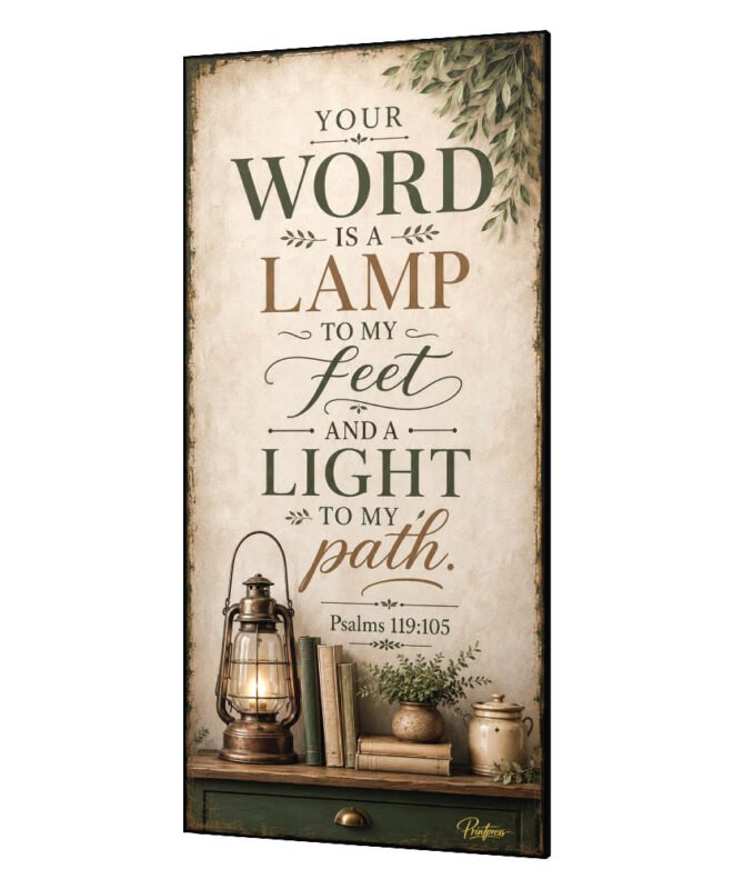 [ Your Word ]- Inspirational Wall Décor Item