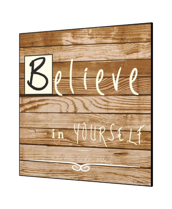 [Believe In YourSelf] - Inspirational Wall Decor Item