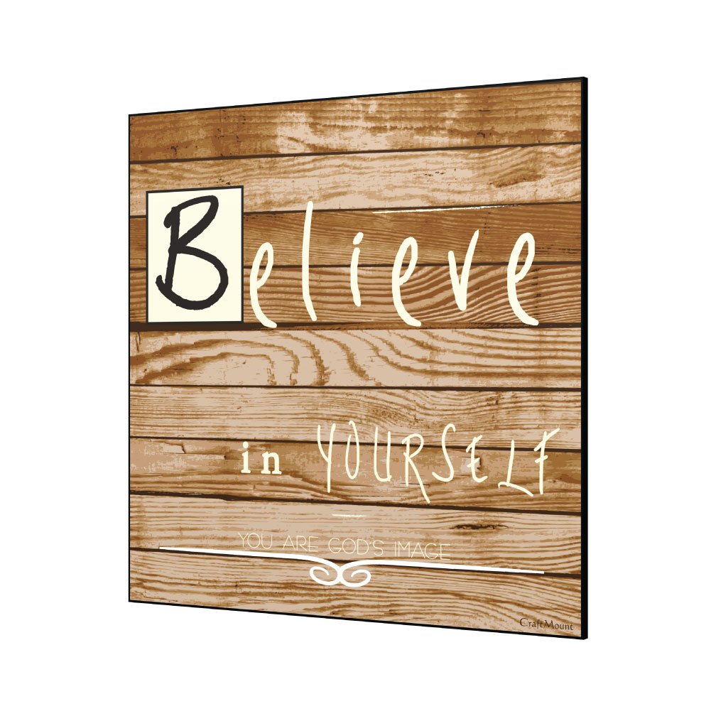 [Believe In YourSelf] - Inspirational Wall Decor Item