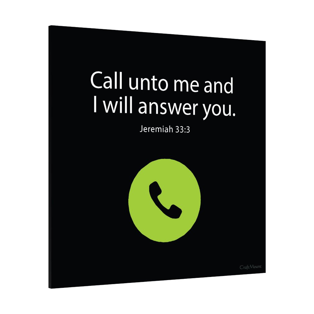 [Call]- Inspirational Wall Decor Item