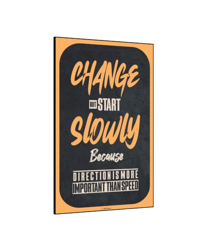 [Change] - Inspirational Wall Decor Item