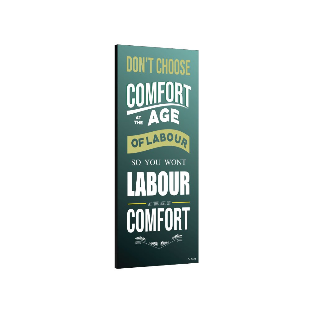 [ Comfort and Labor ]- Inspirational Wall Décor Item