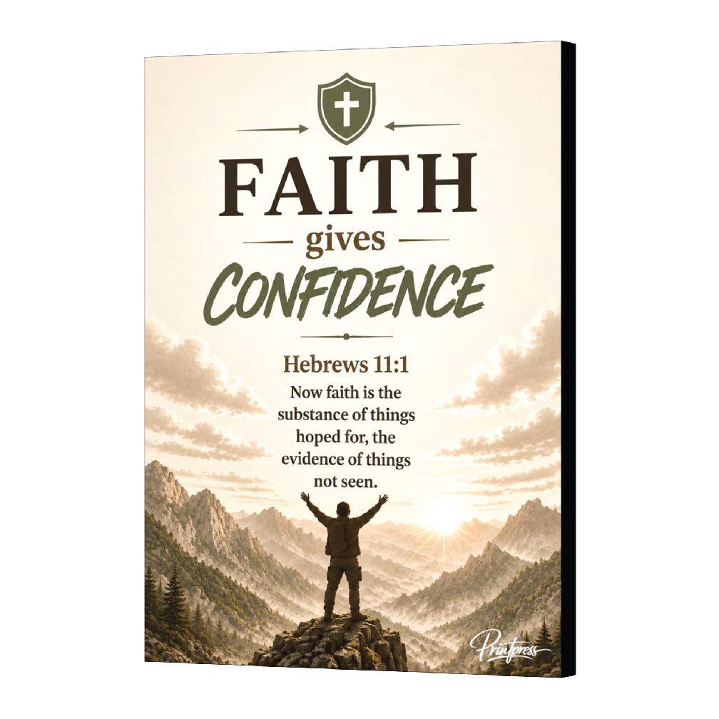 [Confidence]- Inspirational Wall Décor Item