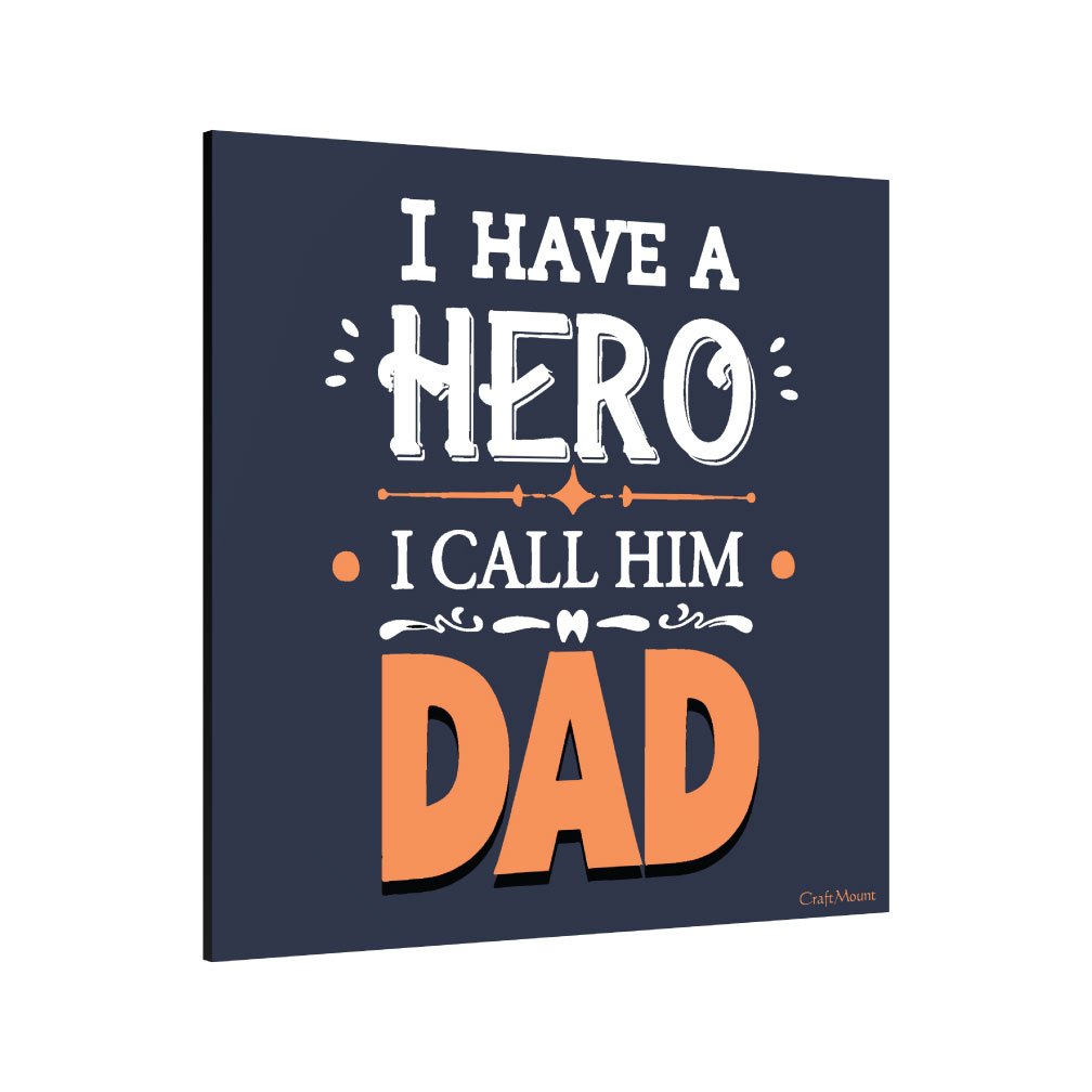 [Dad]- Inspirational Wall Decor Item
