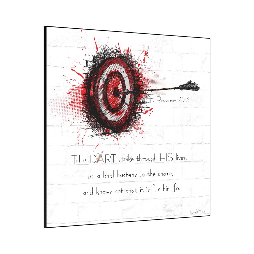 [Dart7] - Inspirational Wall Decor Item
