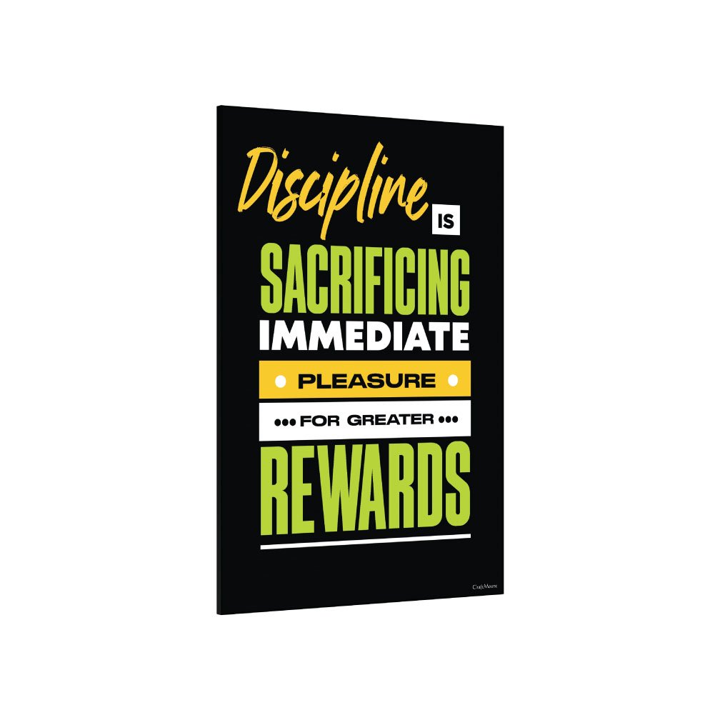 [Discipline] - Inspirational Wall Decor Item
