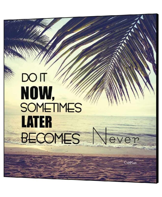 [Do It]- Inspirational Wall Decor Item
