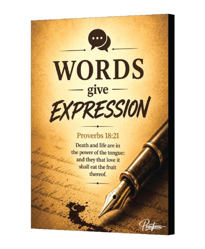 [Expression]- Inspirational Wall Décor Item