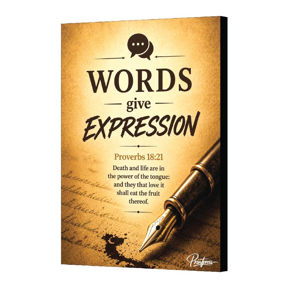 [Expression]- Inspirational Wall Décor Item