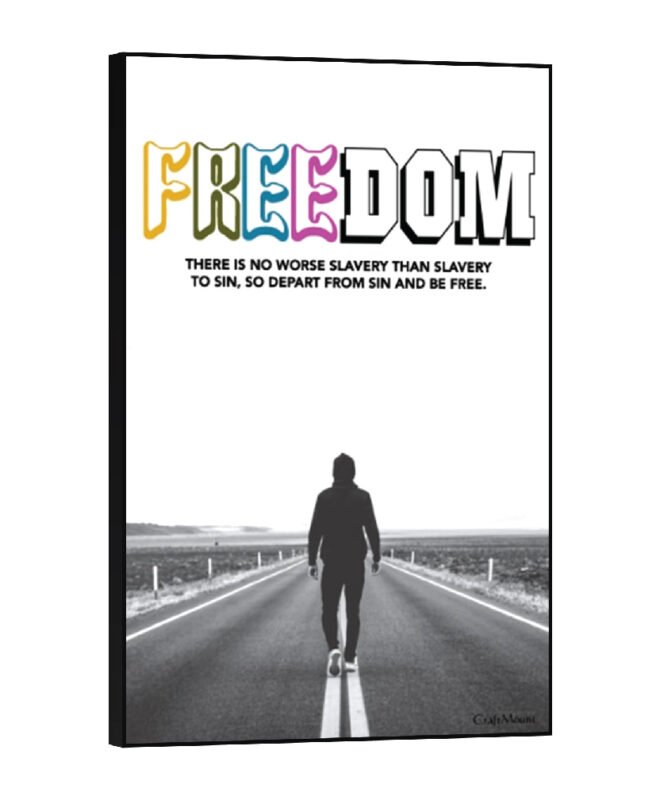 [Freedom] - Inspirational Wall Decor Item