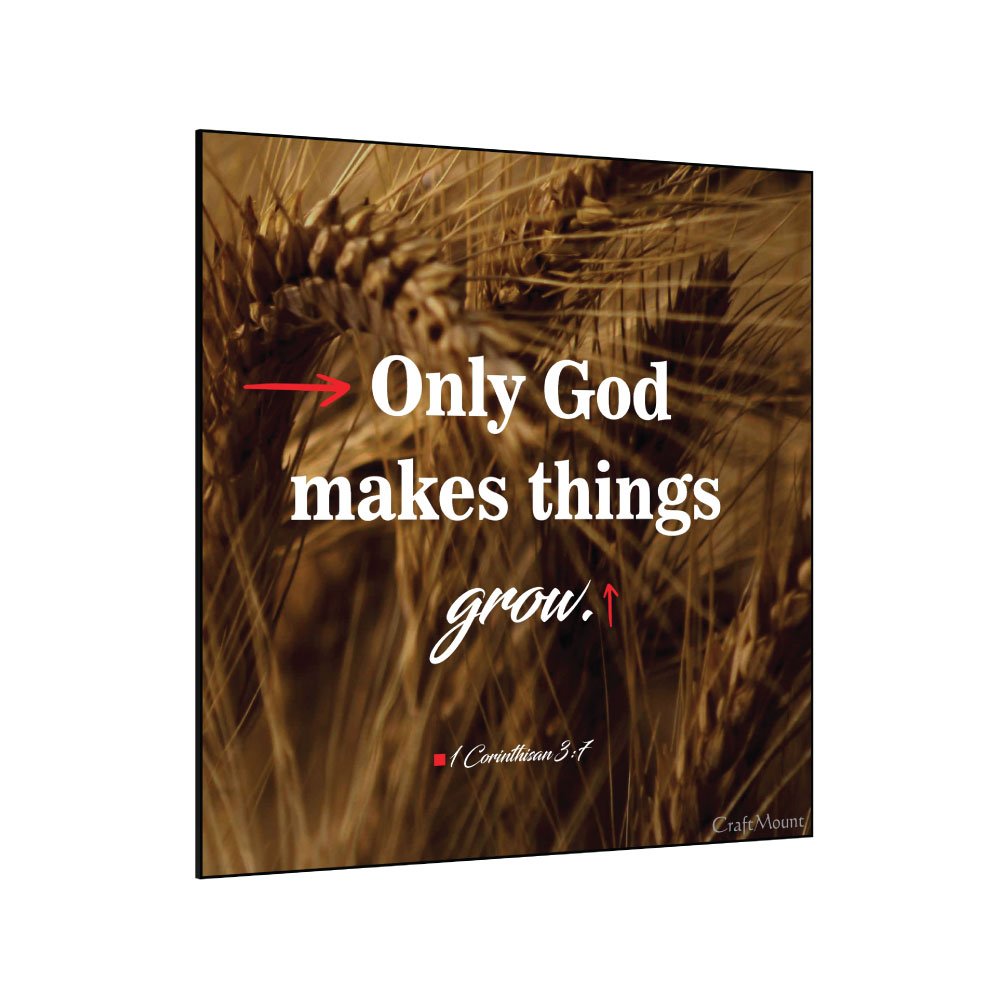 [Grow]- Inspirational Wall Decor Item