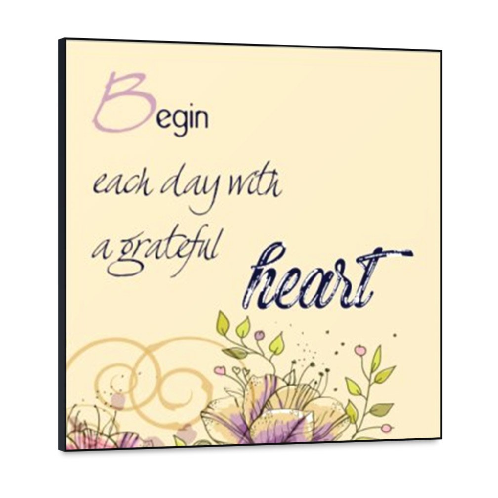Grateful Heart- Inspirational Wall Decor Item