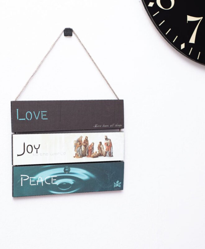 Love-Joy-and-Peace Inspirational Wall Decor Item