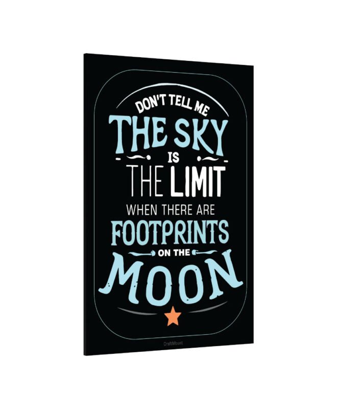 [Moon] - Inspirational Wall Decor Item