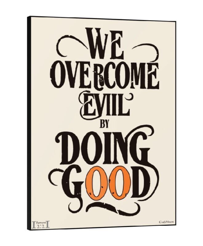 [Overcome] - Inspirational Wall Decor Item