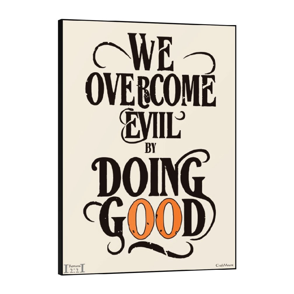 [Overcome] - Inspirational Wall Decor Item