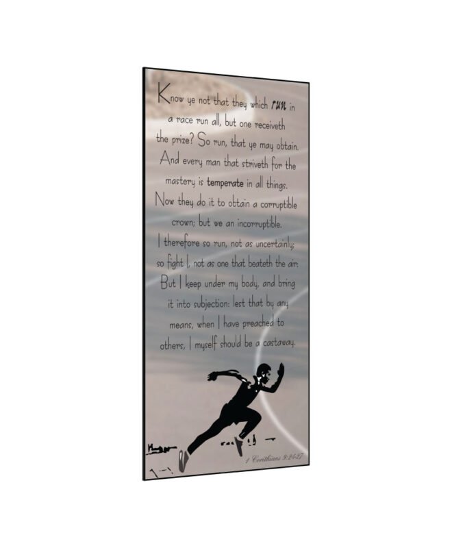 [Run]- Inspirational Wall Decor Item