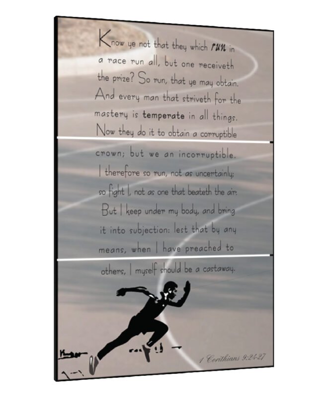 [Run]- Inspirational Wall Décor Item