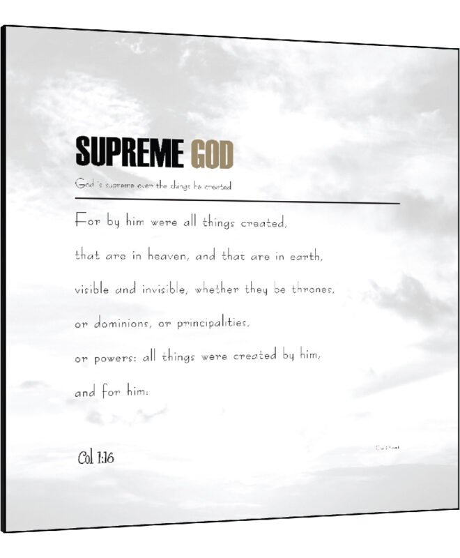 [Supreme]- Inspirational Wall Decor Item