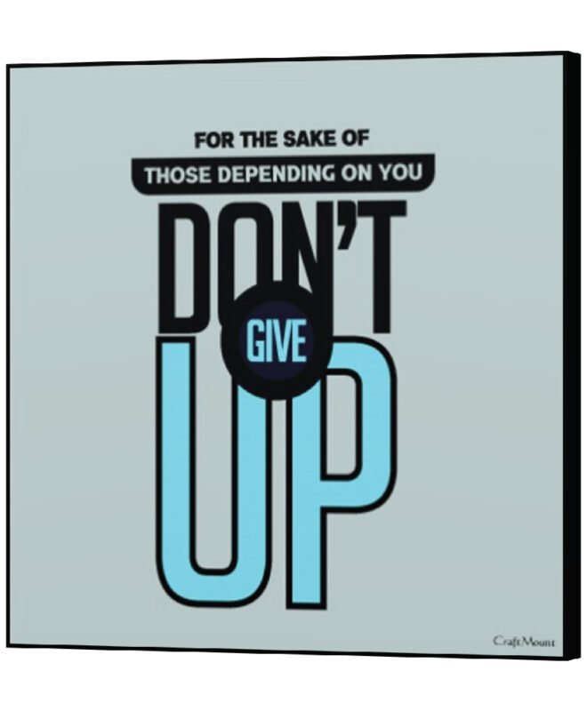 [Don't Give Up]- Inspirational Wall Decor Item